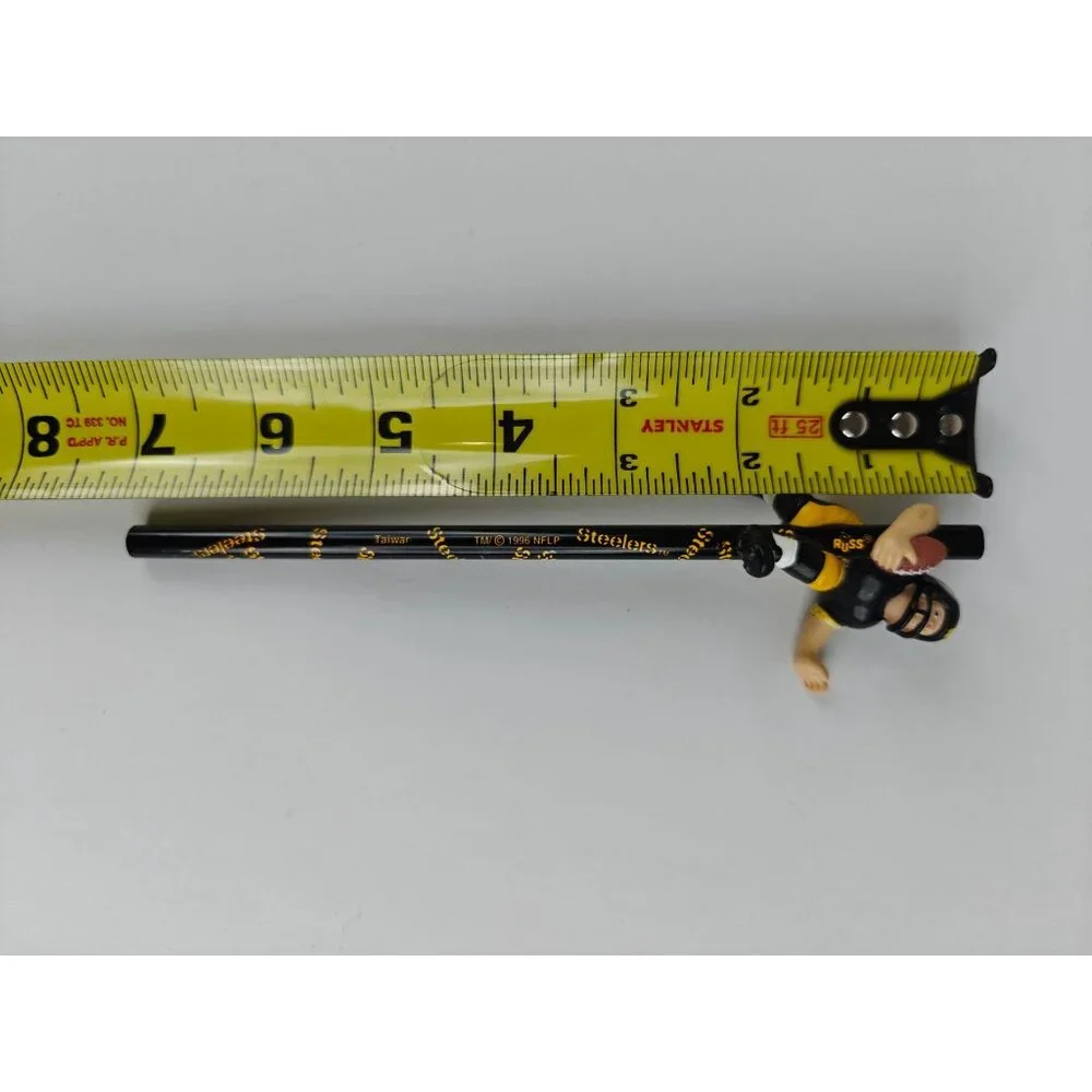 Vintage Pittsburgh Steelers 1996 NFLP Player Figurine Pencil Russ Berrie